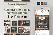 WildWood | Social Media Value Pack, a Social Media Template by Mikko Lemola (Thumbnail 1 of 6)