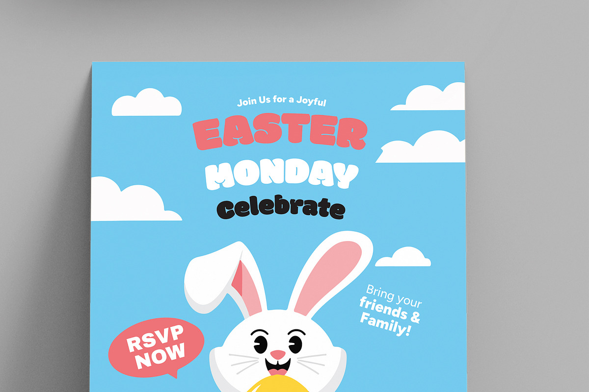 Easter Monday Prayers And Blessing, a Flyer Template by MightyDesign (Photo 4 of 8)