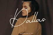 CS Dallas – Signature Font, a Script Font by Craft Supply Co. (Thumbnail 1 of 8)