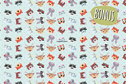 Woodland Animals Emojis BUNDLE, an Emoji Icon by NatBurger (Thumbnail 9 of 16)