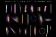 Rainbow light leak overlays, a Layer Style Add-On by Paper Farms (Thumbnail 4 of 5)