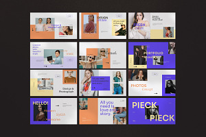 Pieck - Creative Brand Google Slide