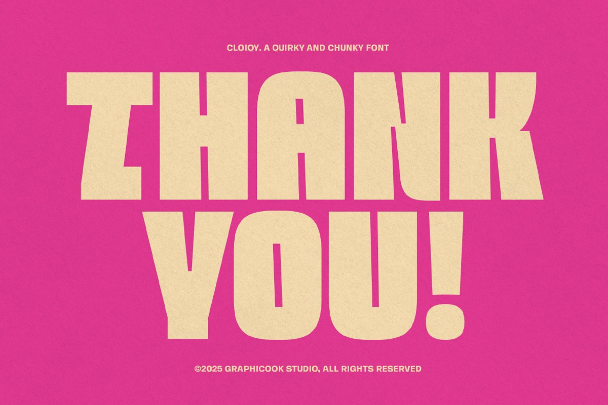 Cloiqy, a Sans Serif Font by graphicook (Photo 10 of 10)