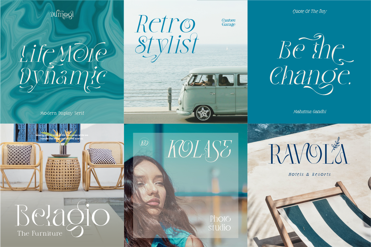 Dumogi, a Serif Font by Burntilldead (Photo 9 of 11)