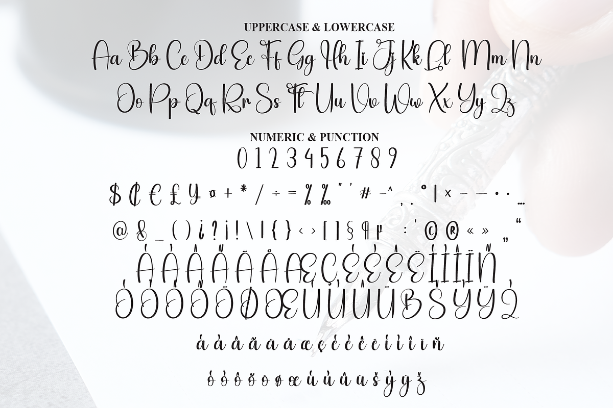 Signature Samantha | Script Font, a Handwritten Font by Scratchones (Photo 7 of 8)