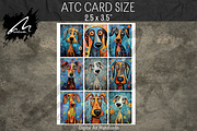 Whimsical Colorful Dog Papers, an Animal Illustration by Digital Art Mahdiseño (Thumbnail 9 of 9)