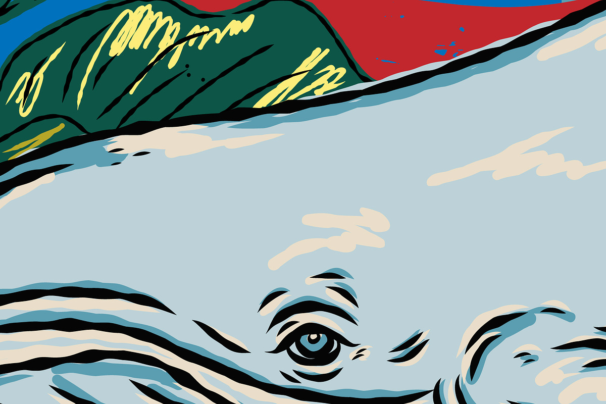 Asian Inspired Whale Datura Pattern, a Pattern Graphic by NayaChu (Photo 10 of 11)