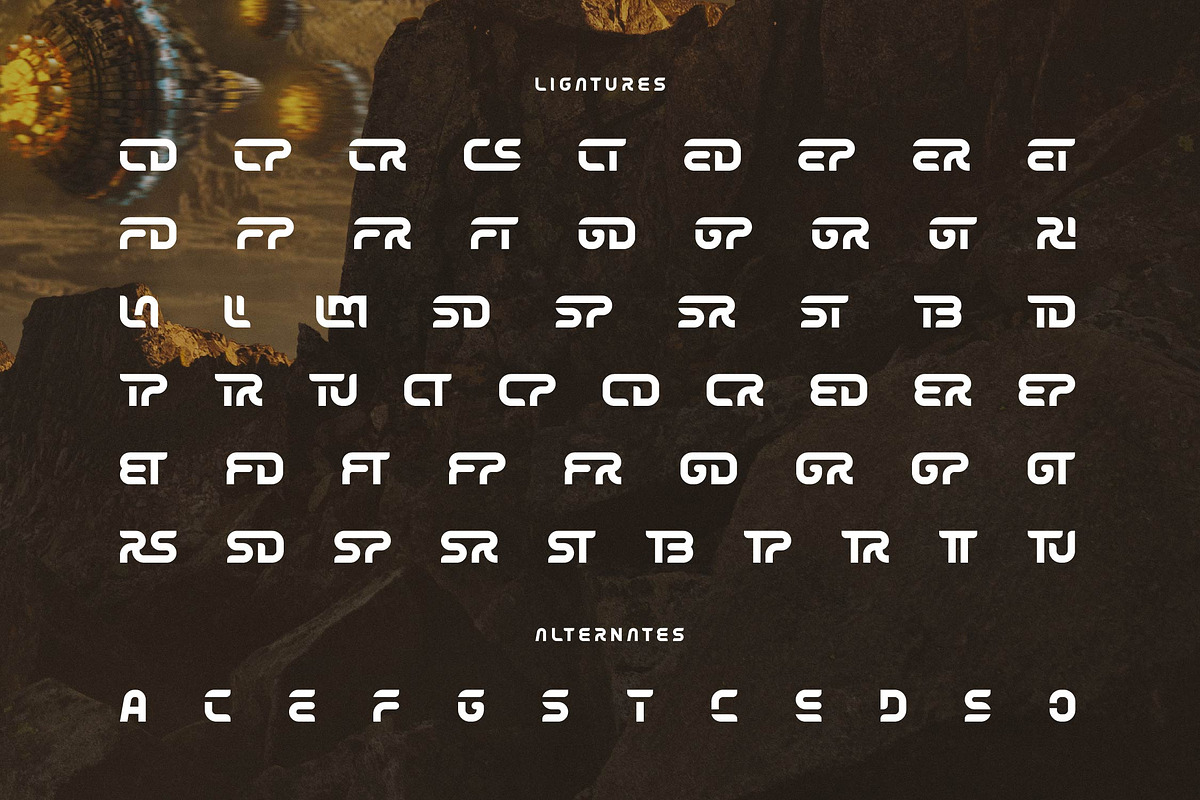 Celesti From | Modern Futuristic, a Sans Serif Font by Denustudios (Photo 11 of 13)