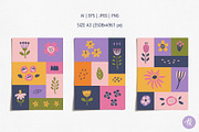 Abstract Flowers Hand Drawn Set, an Object Graphic by Alena Koval (Thumbnail 9 of 11)