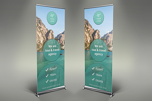 Travel Roll-Up Banner - SK