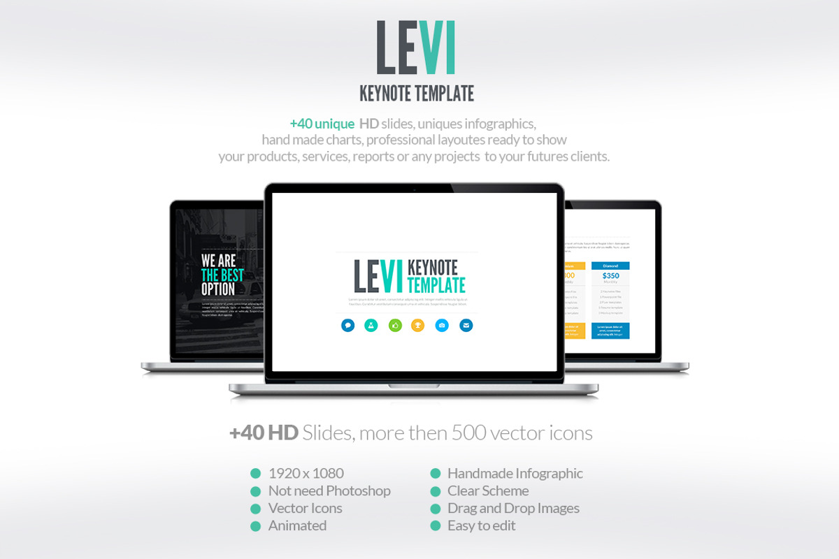 Levi | Keynote Presentation, a Presentation Template by Zacomic Studios (Photo 1 of 4)