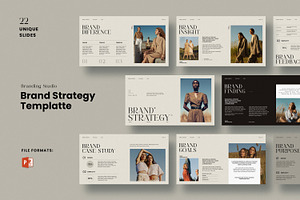 Brand Strategy PowerPoint Template, a Presentation Template by Dream-Lab