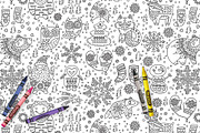 Creative Coloring Pages #2, a Pattern Graphic by PenguinHouse (Thumbnail 11 of 11)