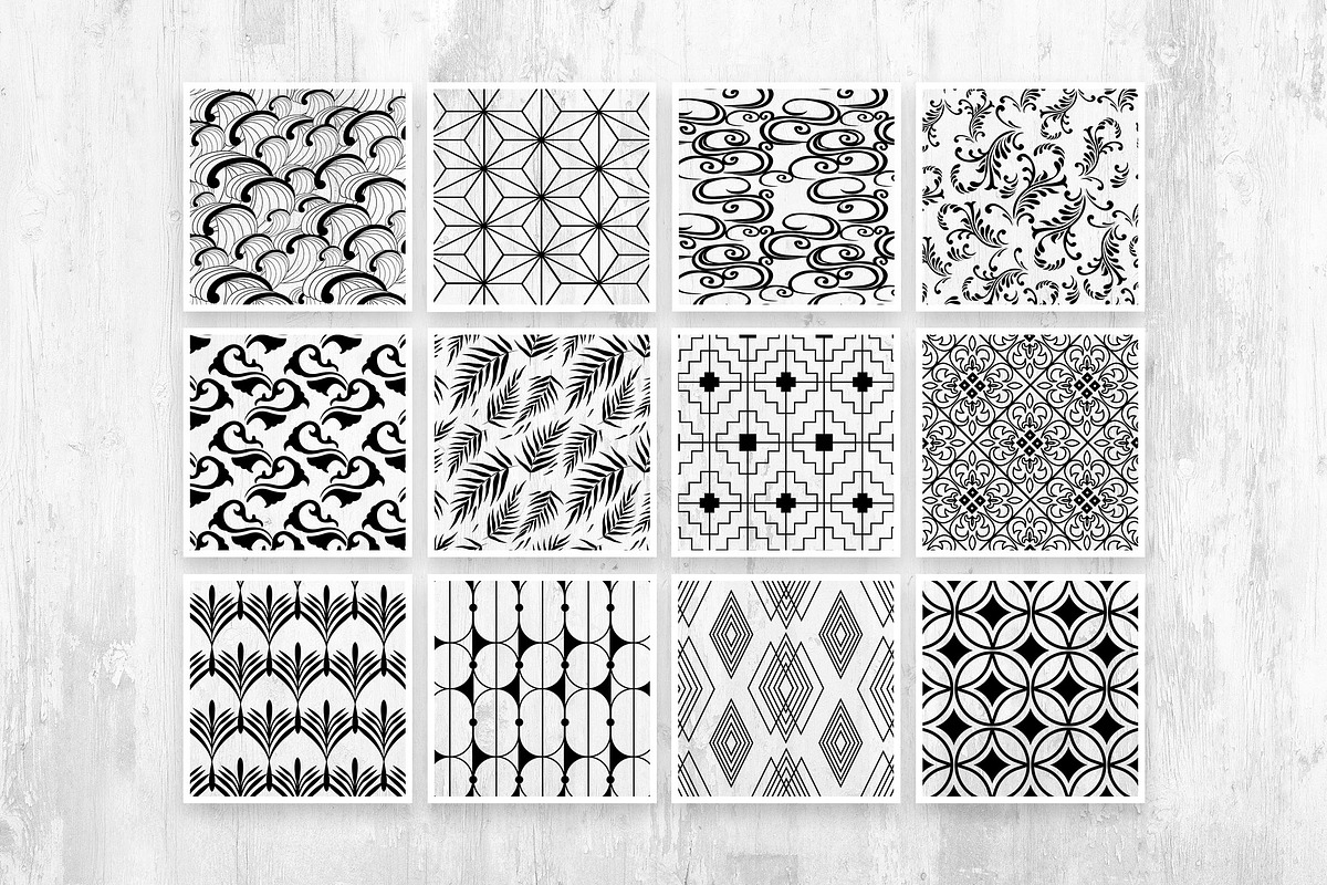 Asian Deco Vol.2 : Seamless Art Deco, a Pattern Graphic by AsianElements (Photo 8 of 11)