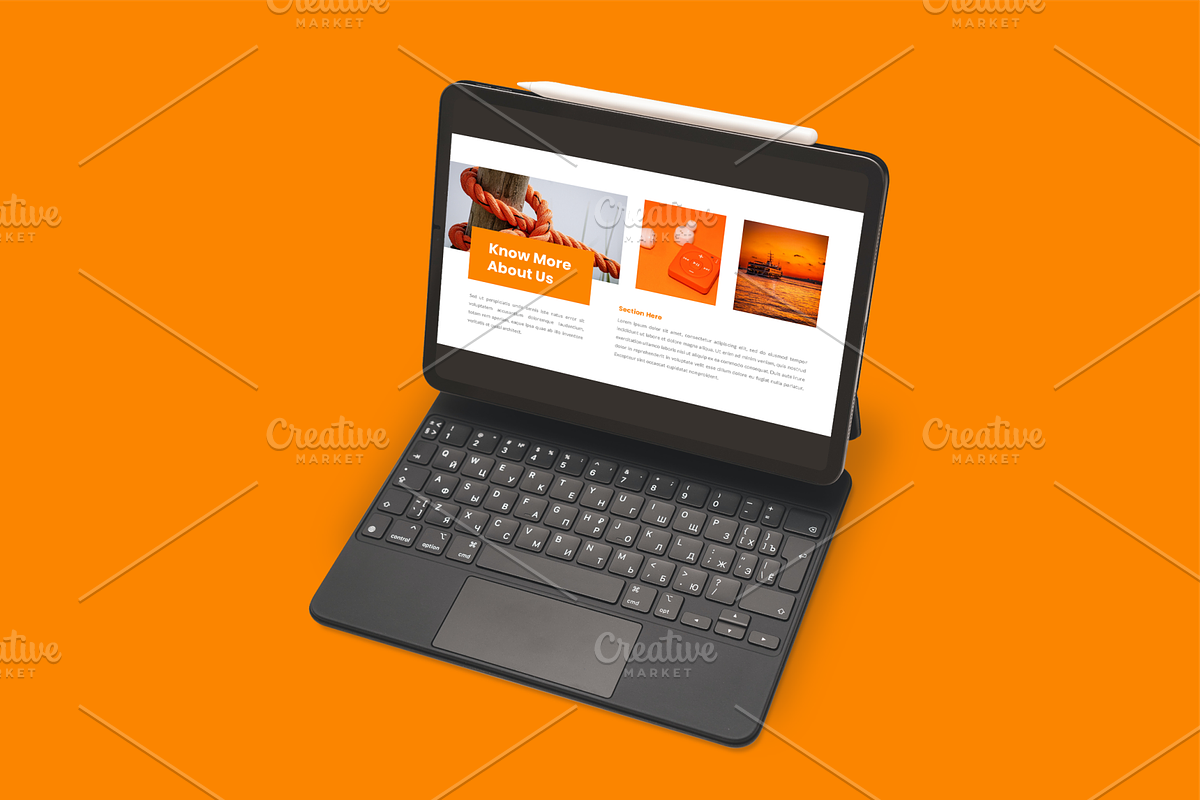 Creative Presentation Template, a Presentation Template by Artiveko (Photo 1 of 4)