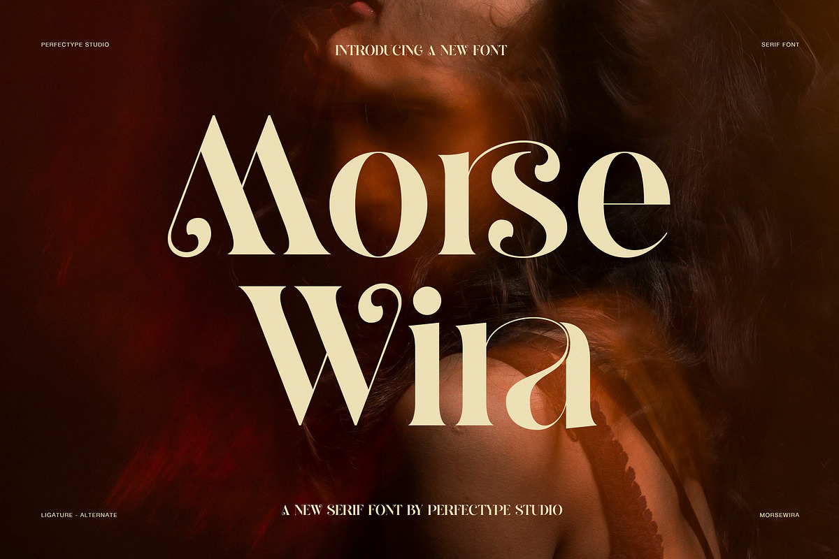 Morsewira Elegant Serif Font, a Serif Font by Perfectype (Photo 1 of 8)