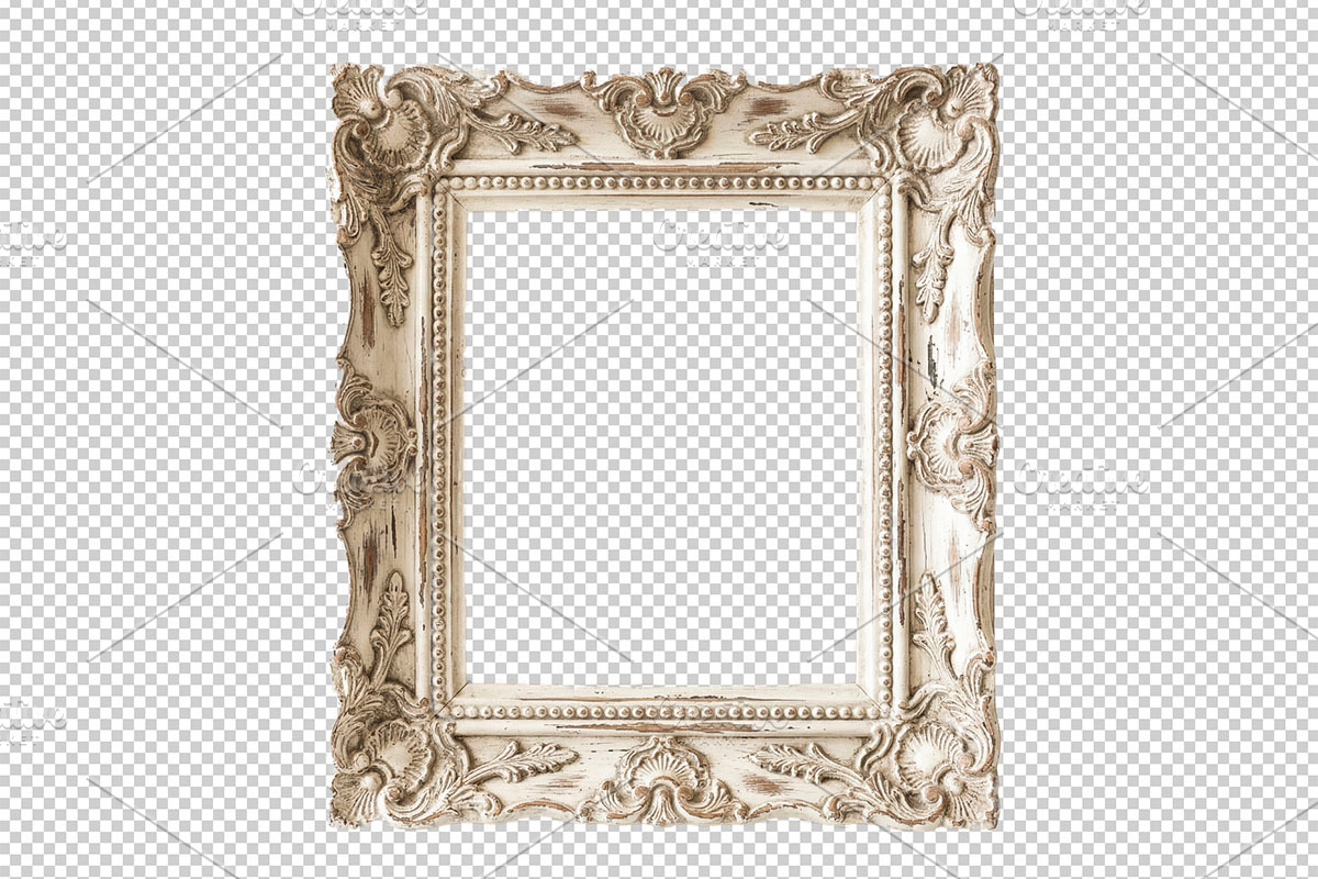 White Frame in Museum Style Border, an Arts & Entertainment Photo by VetalStock (Photo 2 of 3)