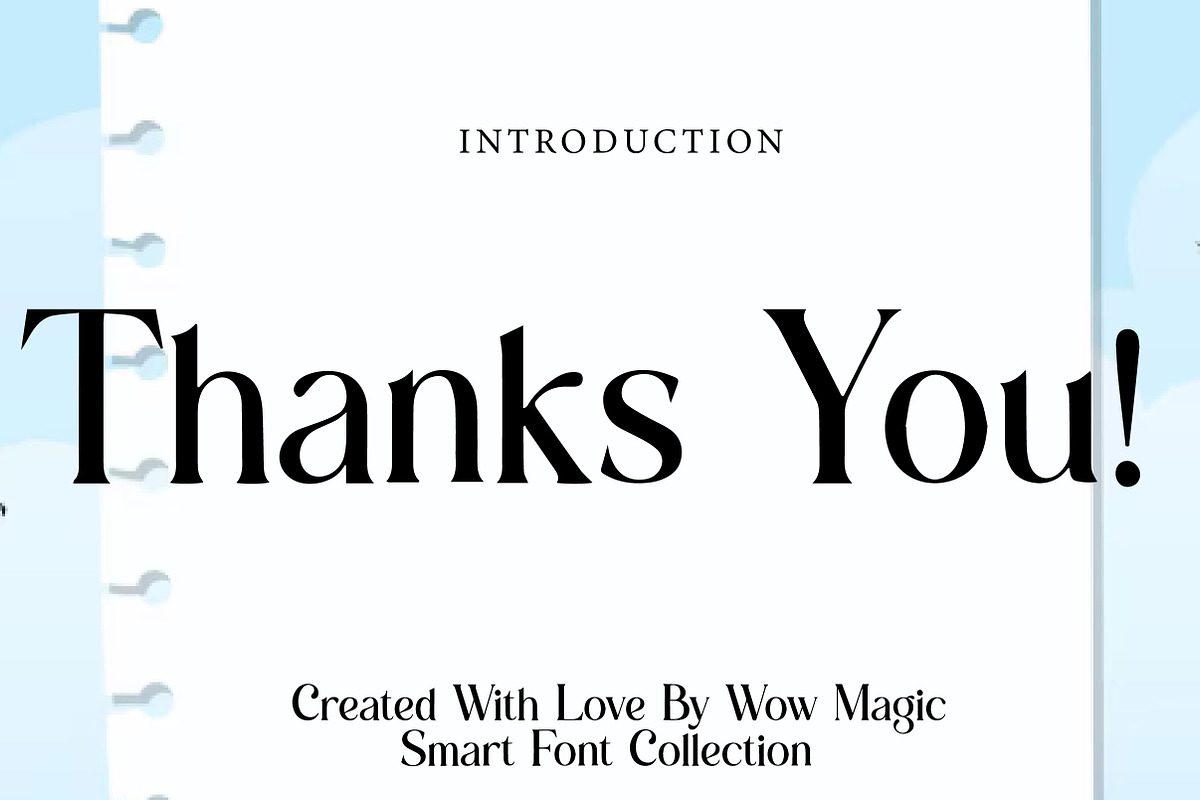 Black Monar, a Sans Serif Font by Wow Magic (Photo 3 of 3)