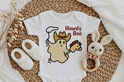 Howdy Boo SVG Cowboy Ghost Rodeo PNG, an Object Graphic by TanchaArt (Thumbnail 3 of 8)