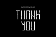 Over Cutting Font, a Blackletter Font by QR Design Studio (Thumbnail 6 of 6)