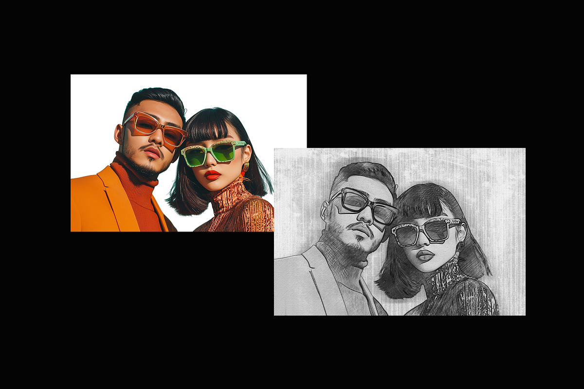 Professional Sketch Maker Photoshop, a Layer Style Add-On by 3d_model_tifotizi (Photo 2 of 4)