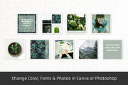 Green - 18 Instagram Templates, a Social Media Template by Annemiek van Luinen (Thumbnail 4 of 8)