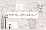 Tuscany Wedding Design Set, a Decorative Illustration by Mente Volante Studio (Thumbnail 2 of 7)