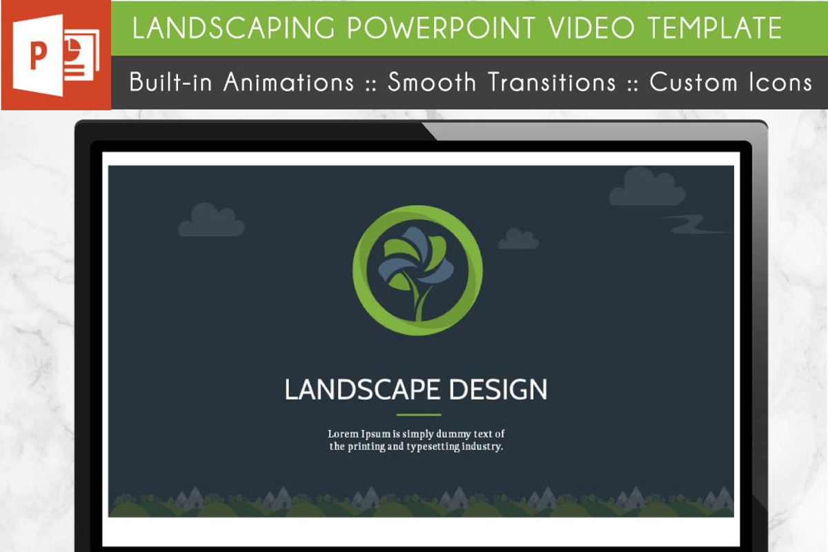 Landscaping Services Power Point, a Presentation Template by Kathy Green Design (Photo 2 of 5)