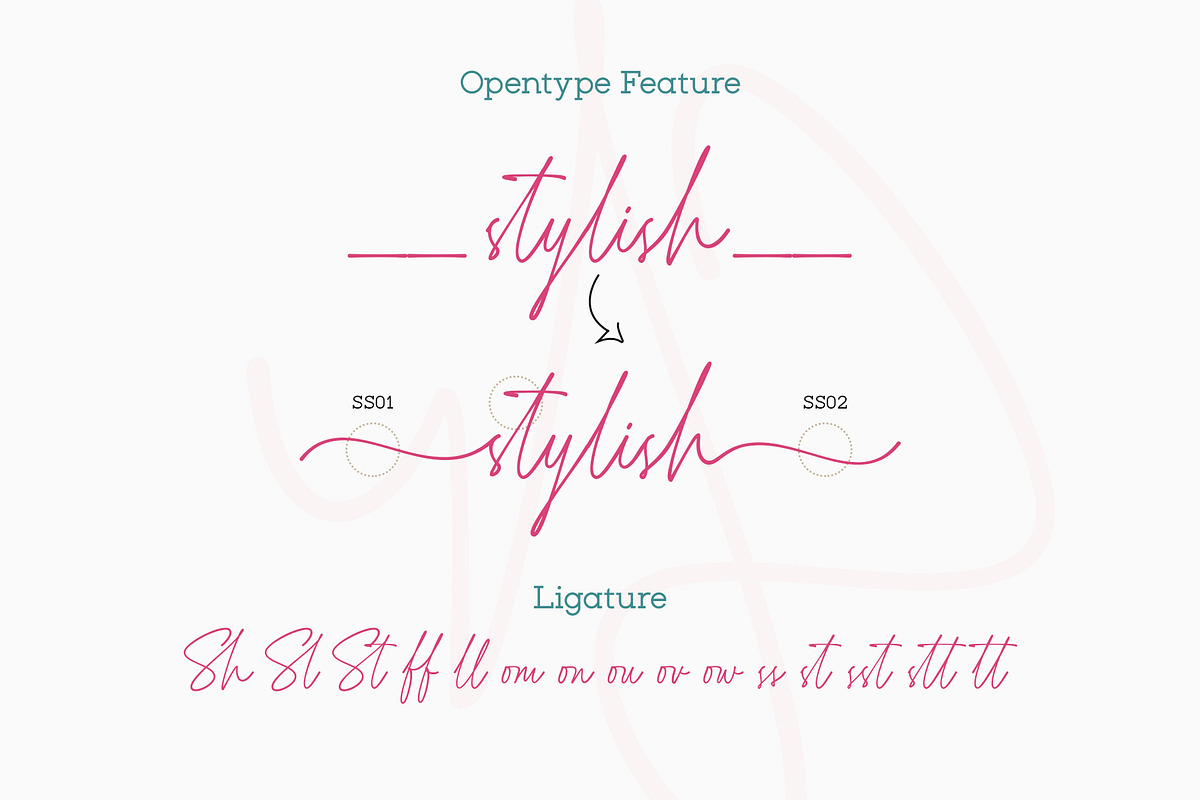 Spontial | Font Duo, a Script Font by Lemonthe (Photo 7 of 8)