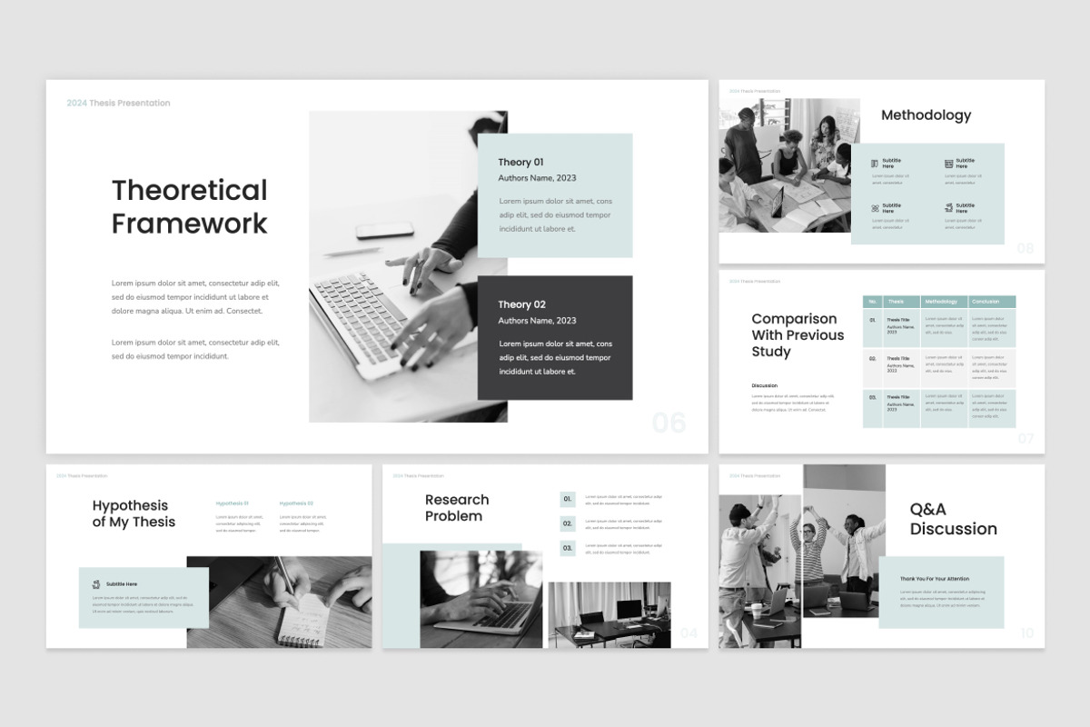 Thesis Presentation Slides, a Presentation Template by Antstheme (Photo 2 of 2)