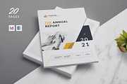 Annual Report, Word Template, a Brochure Template by Creativity-Design (Thumbnail 1 of 12)