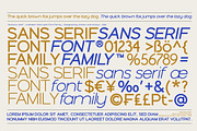 Romulus Wolf-Sans serif font family, a Sans Serif Font by Artistic & Unique (Thumbnail 4 of 15)