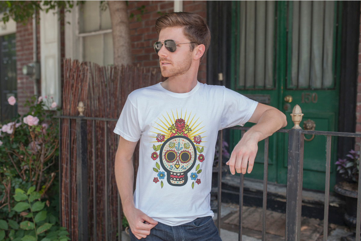 Day of the Dead. Hand drawn set., a Decorative Illustration by KundolaArt (Photo 4 of 8)