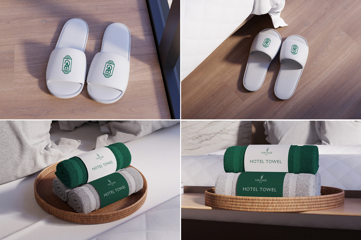 40 Hotel Branding Mockups Bundle, a Household Mockup by Vitora Mockup (Photo 9 of 12)