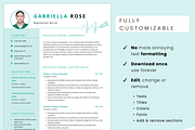 Nursing, Nurse Resume Template, a Resume Template by MondaySpark (Thumbnail 2 of 7)
