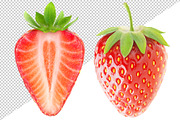 8 cut strawberries, an Object Graphic by Fruits+Veggies (Thumbnail 3 of 6)