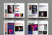 Pop Art Magazine Template Design, a Magazine Template by Seeing-art (Thumbnail 10 of 11)