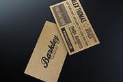 Kraft Paper Business Card, a Business Card Template by Marvel (Thumbnail 4 of 6)