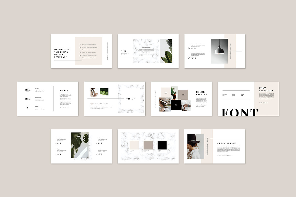 THEA Keynote Template, a Presentation Template by AgataCreate (Photo 5 of 13)
