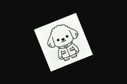 12 Cute Puppy Dog Wearing Jacket, an Animal Illustration by jongcreative (Thumbnail 5 of 7)