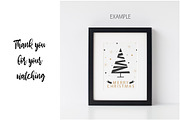 Christmas Scandinavian Mockup Bundle, a Print Template by Yuri-U (Thumbnail 32 of 32)