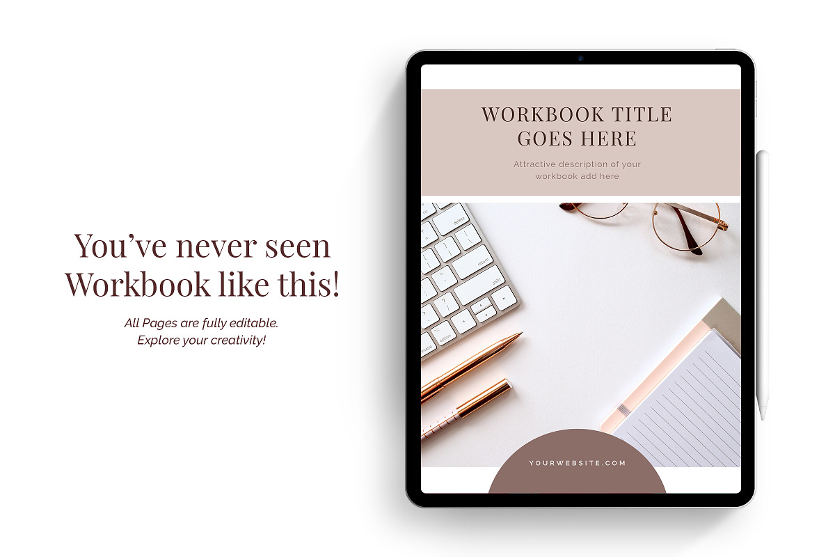 E-Course Workbook Template, a Magazine Template by Typography Prime (Photo 11 of 11)