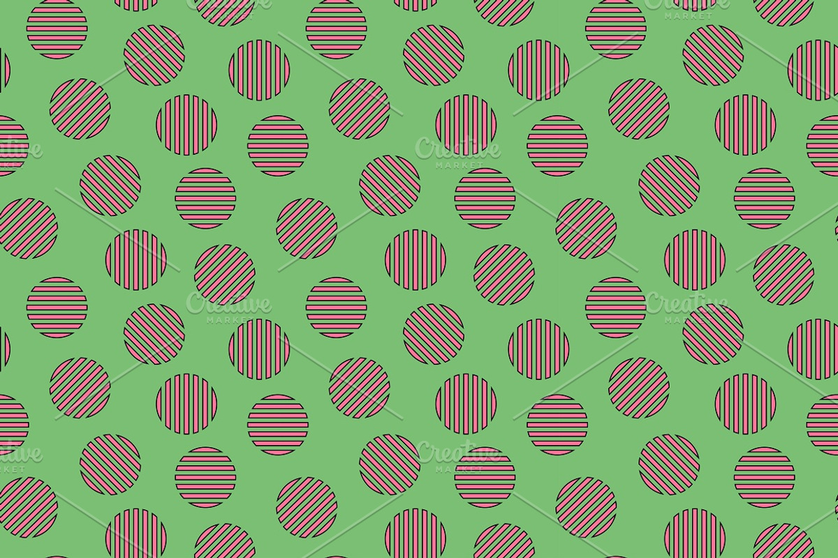 Colorful seamless trendy patterns, a Pattern Graphic by ExpressShop (Photo 7 of 10)