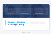 Annual Report PowerPoint, a Presentation Template by Pixslides (Thumbnail 5 of 7)