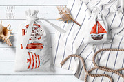 Sea rabbits naive watercolor clipart, an Animal Illustration by UlitkaStudio (Thumbnail 8 of 9)