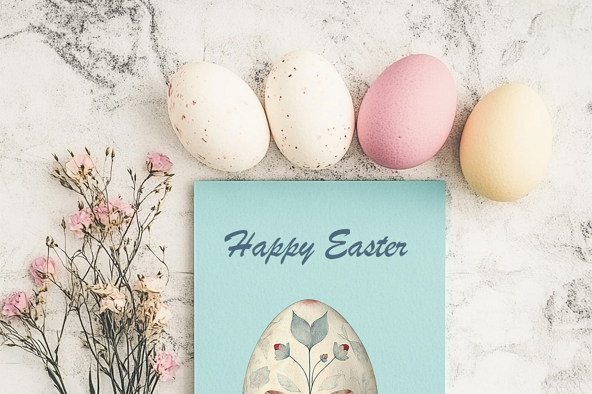 Easter Eggs With Bow Design Clipart, a Decorative Illustration by Fusion Dream (Photo 6 of 10)