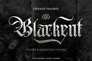 Blackent, a Blackletter Font by Burntilldead (Thumbnail 11 of 11)