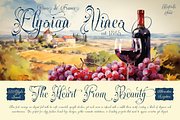 Bafirolic Classic Script, a Script Font by TypeClassHeroes (Thumbnail 6 of 10)