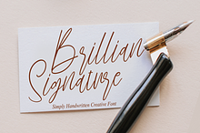 Brillian Signature | Script Font