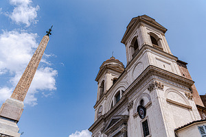 Famous Piazza di Spagna in the heart of Rome, an Architecture Photo by Anna Bogush